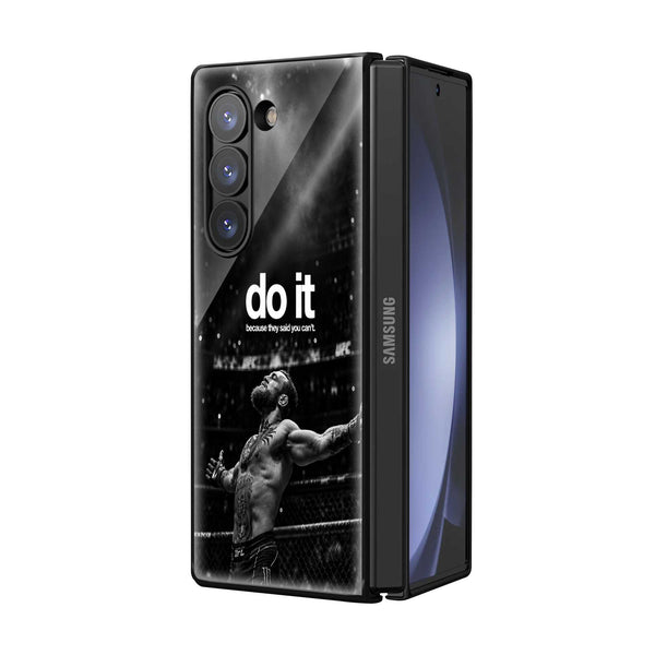MMA Vibe Samsung Z Fold Glass Case
