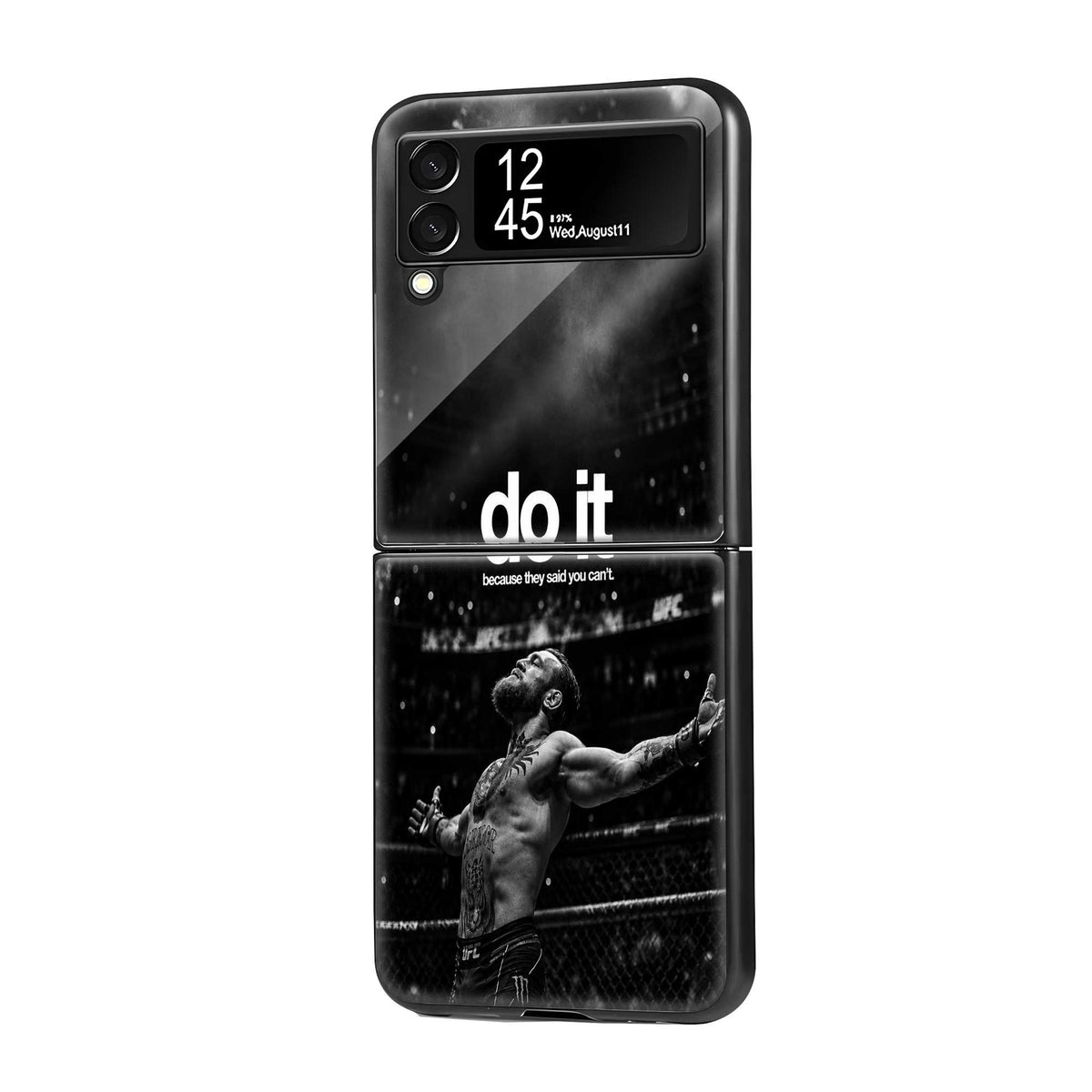 MMA Vibe Samsung Z Flip Glass Case