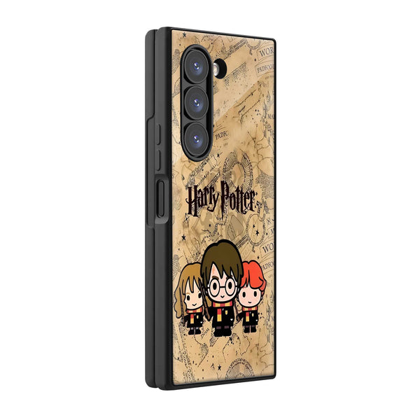 Magical Trio Samsung Z Fold Glass Case