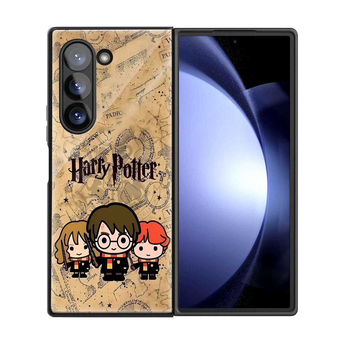 Magical Trio Samsung Z Fold Glass Case