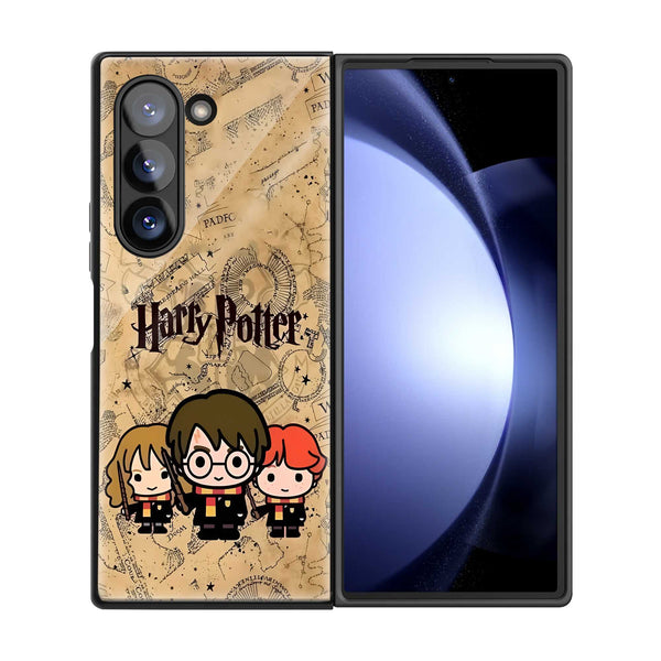 Magical Trio Samsung Z Fold Glass Case