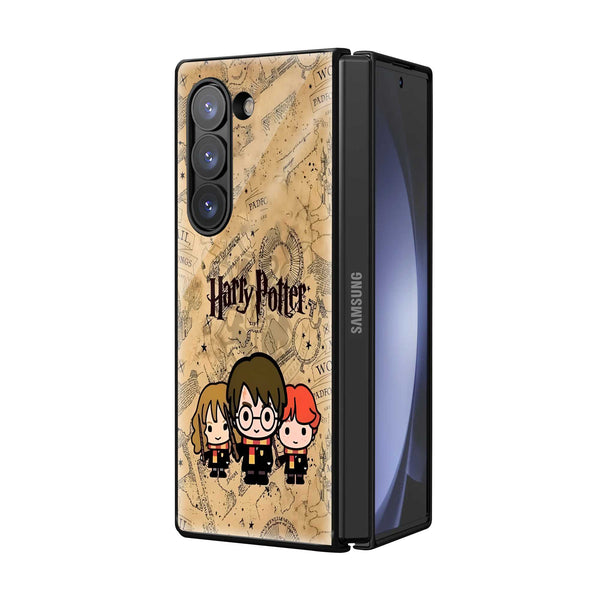 Magical Trio Samsung Z Fold Glass Case
