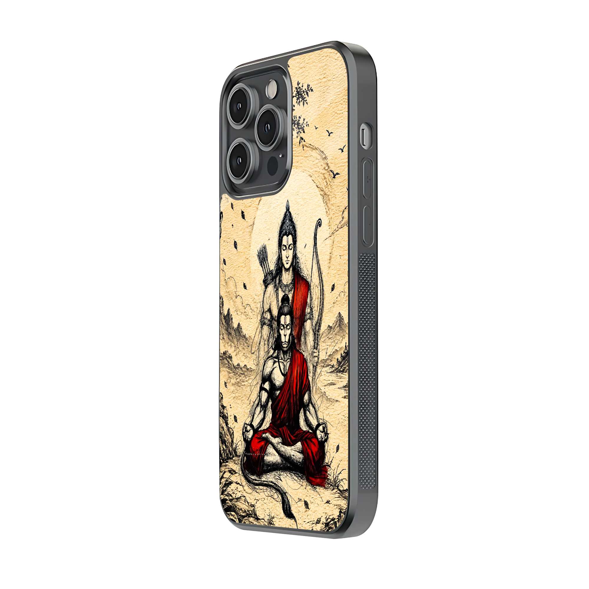 Mahadev Eternal Meditation Glass Case Secondary image