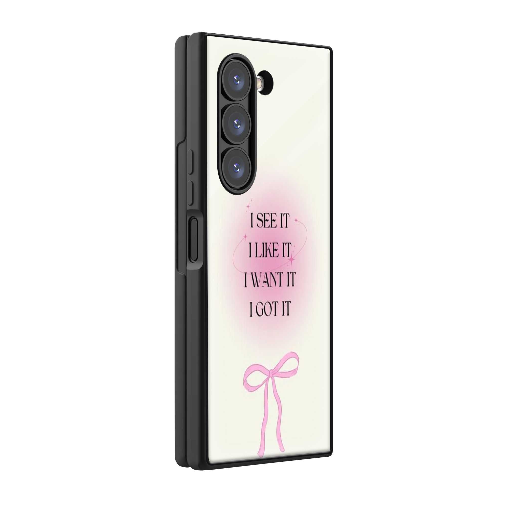 Main Character Samsung Z Fold Glass Case