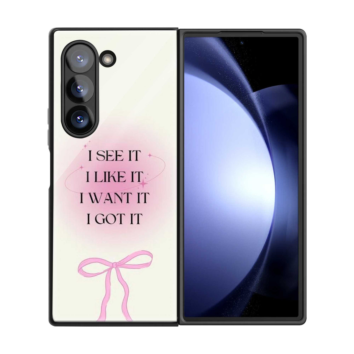 Main Character Samsung Z Fold Glass Case