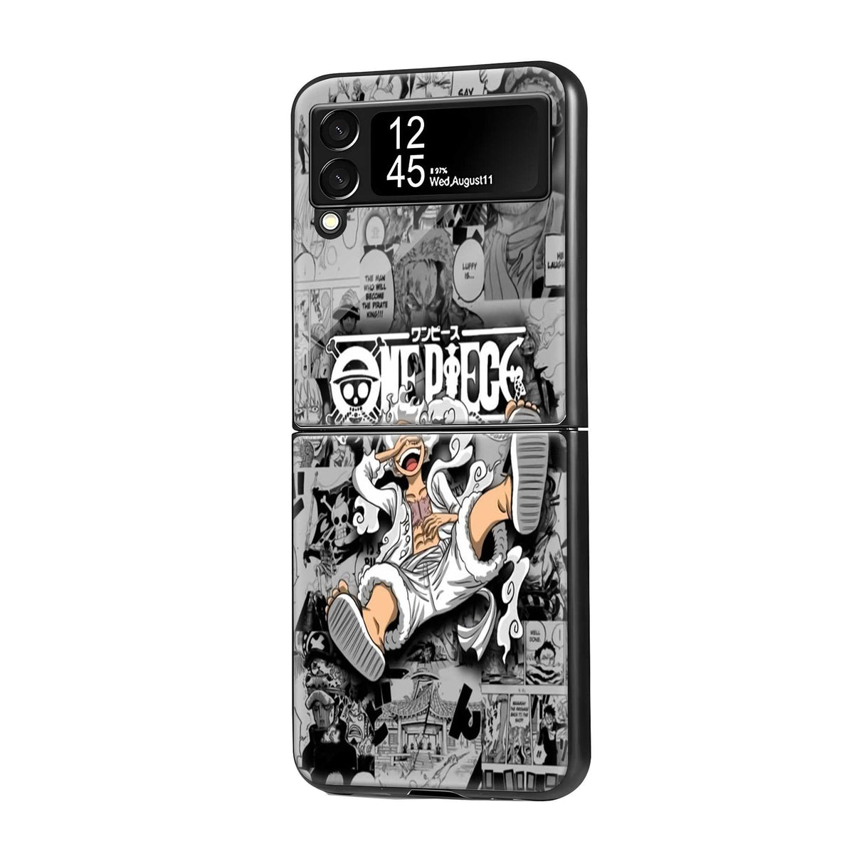 Manga Adventure Samsung Z Flip Glass Case