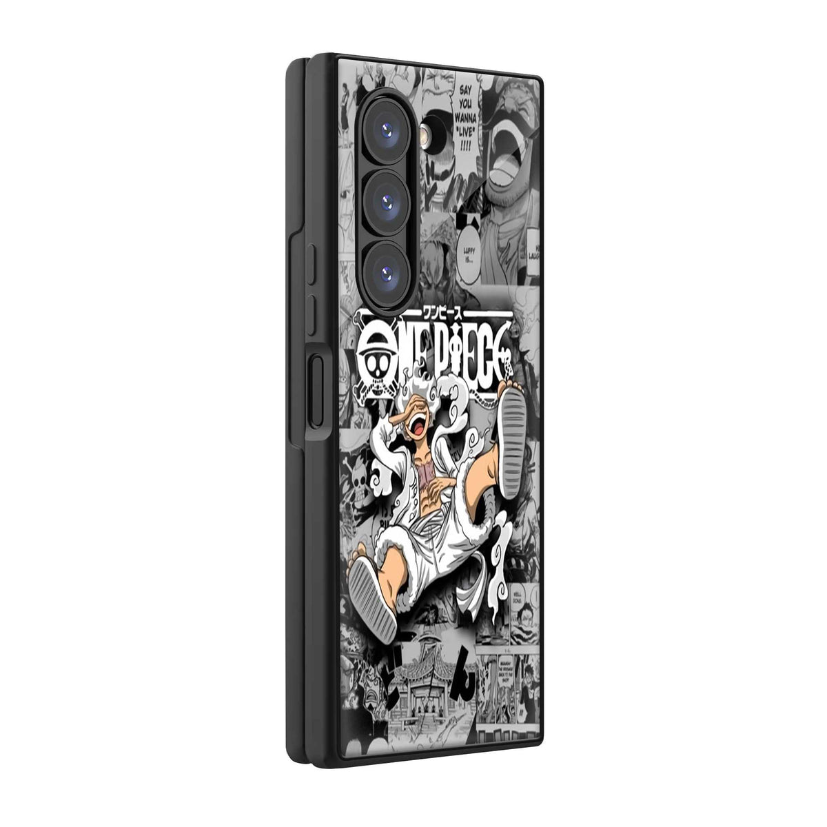 Manga Adventure Samsung Z Fold Glass Case