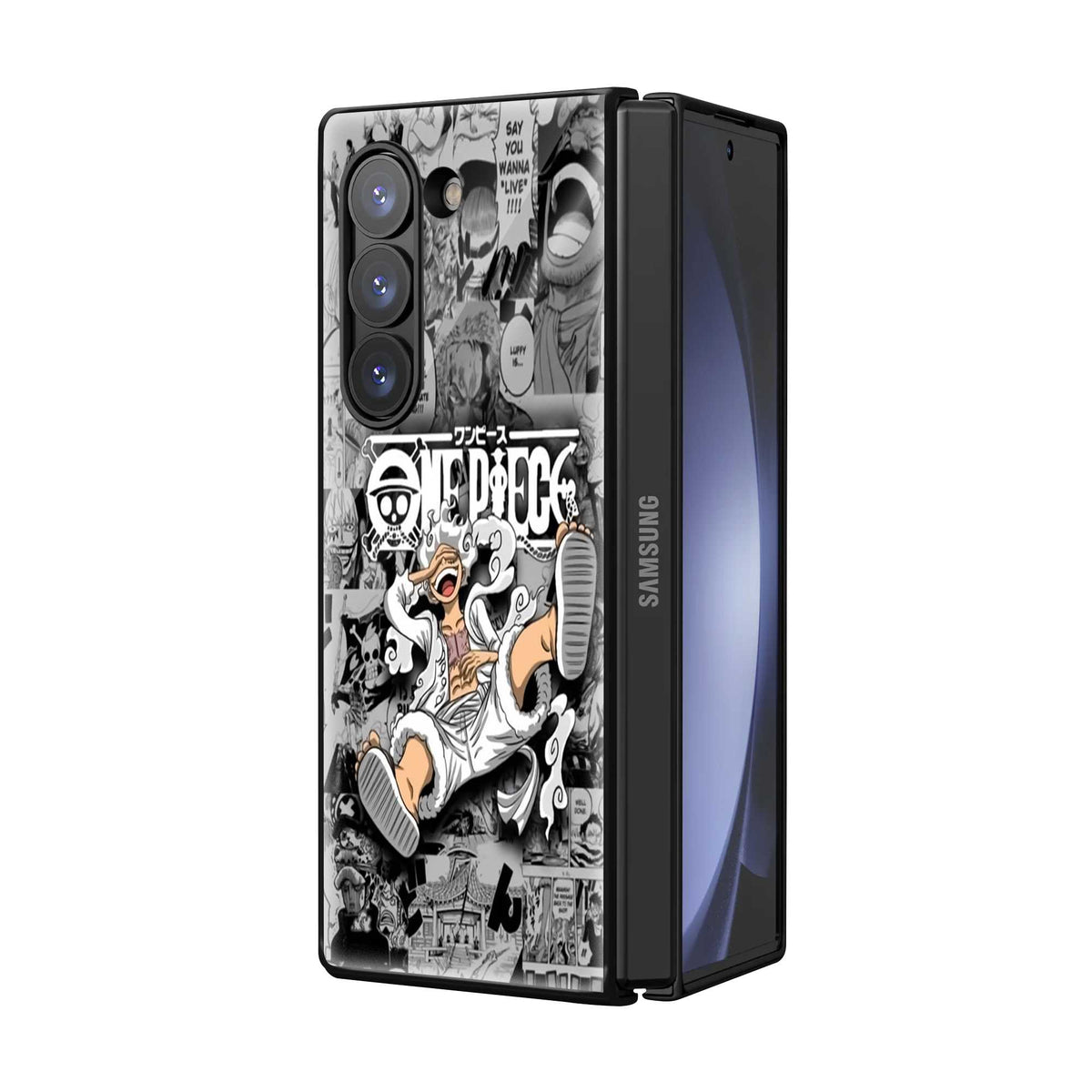 Manga Adventure Samsung Z Fold Glass Case