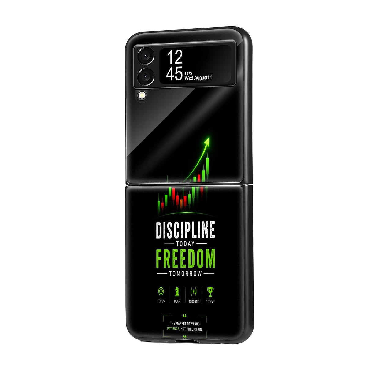 Market Mindset Samsung Z Flip Glass Case