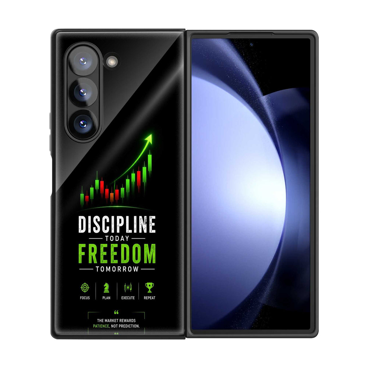 Market Mindset Samsung Z Fold Glass Case