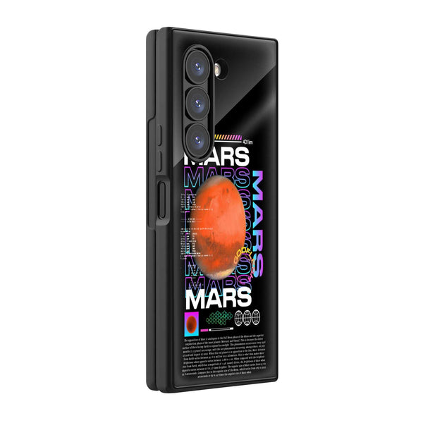 Mars Protocol Samsung Z Fold Glass Case