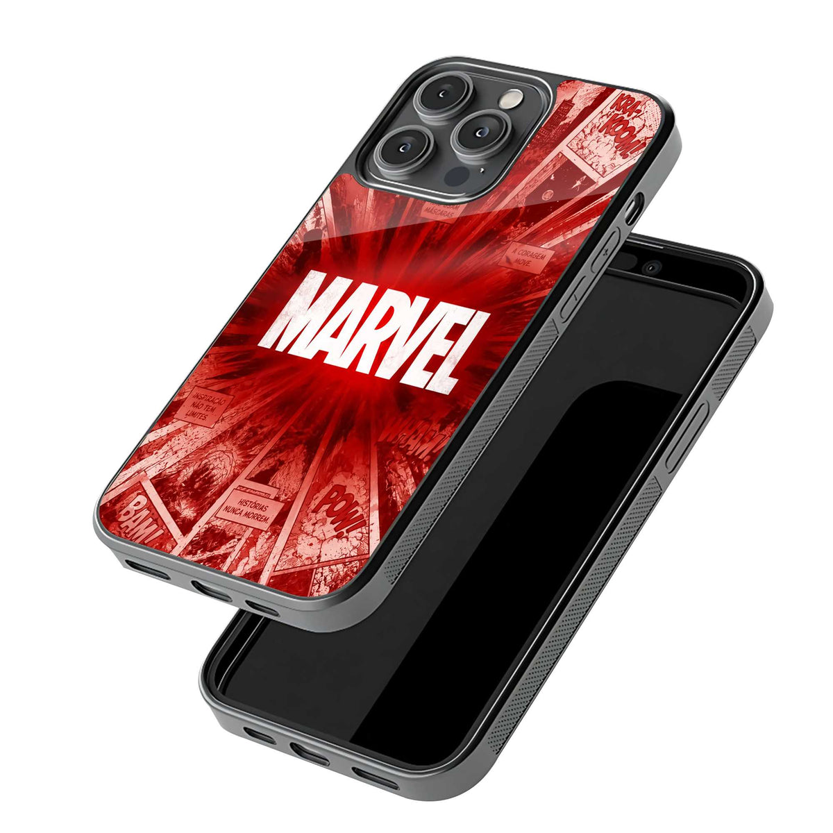 Marvel Red Verse Glass Case