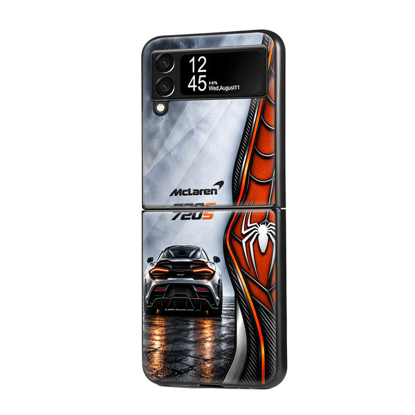 McLaren Spider Edition Samsung Z Flip Glass Case
