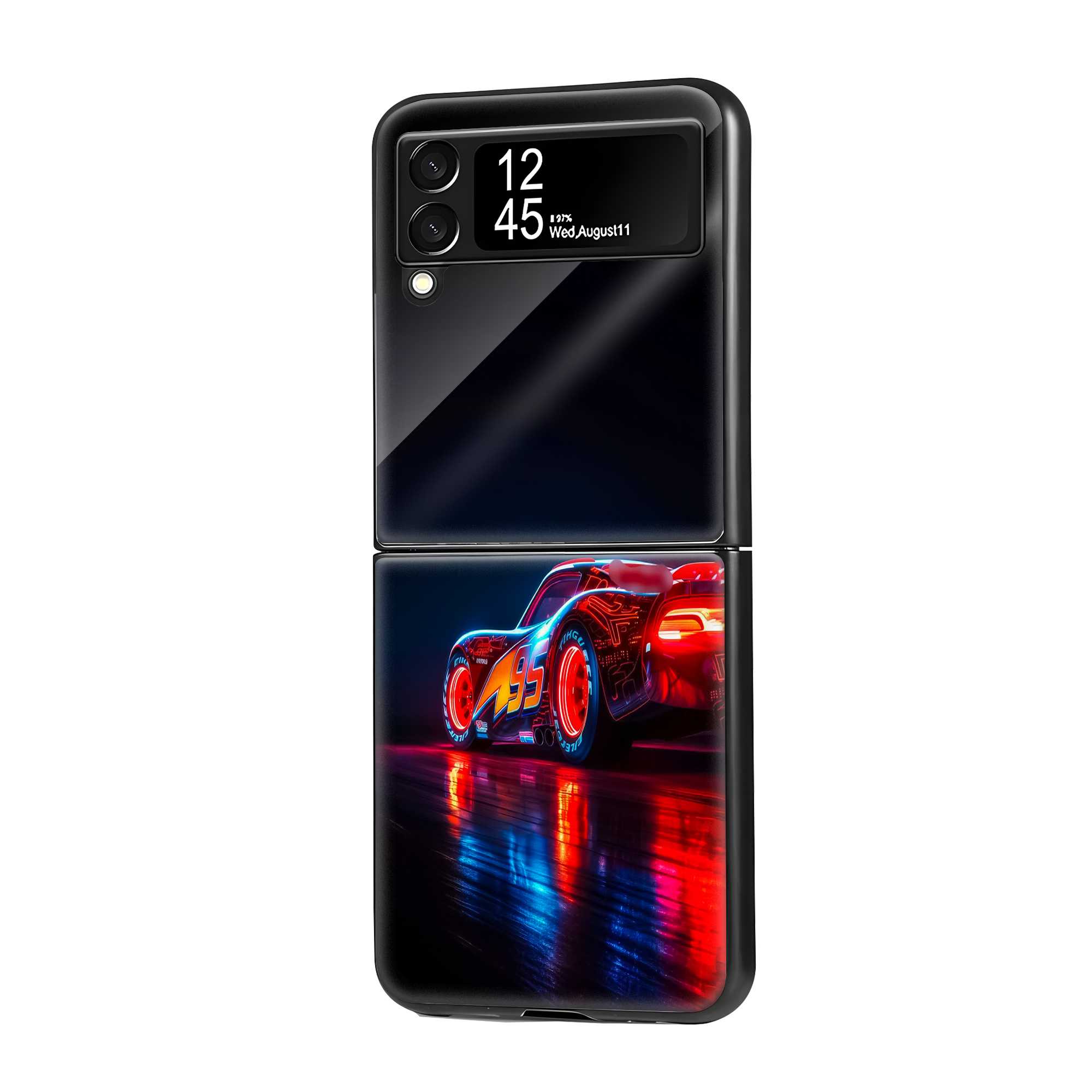 McQueen Samsung Z Flip Glass Case