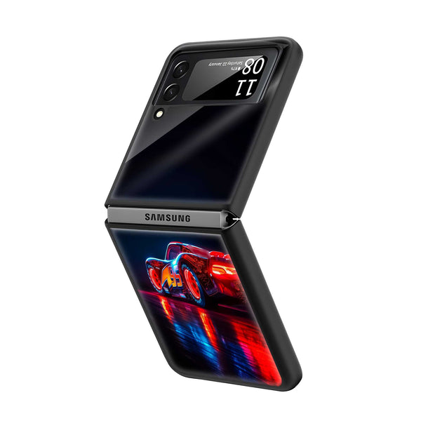 McQueen Samsung Z Flip Glass Case