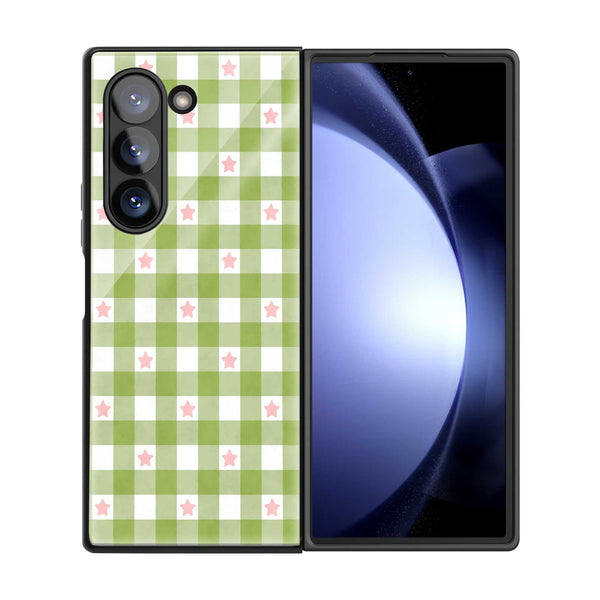 Meadow Stars Samsung Z Fold Glass Case