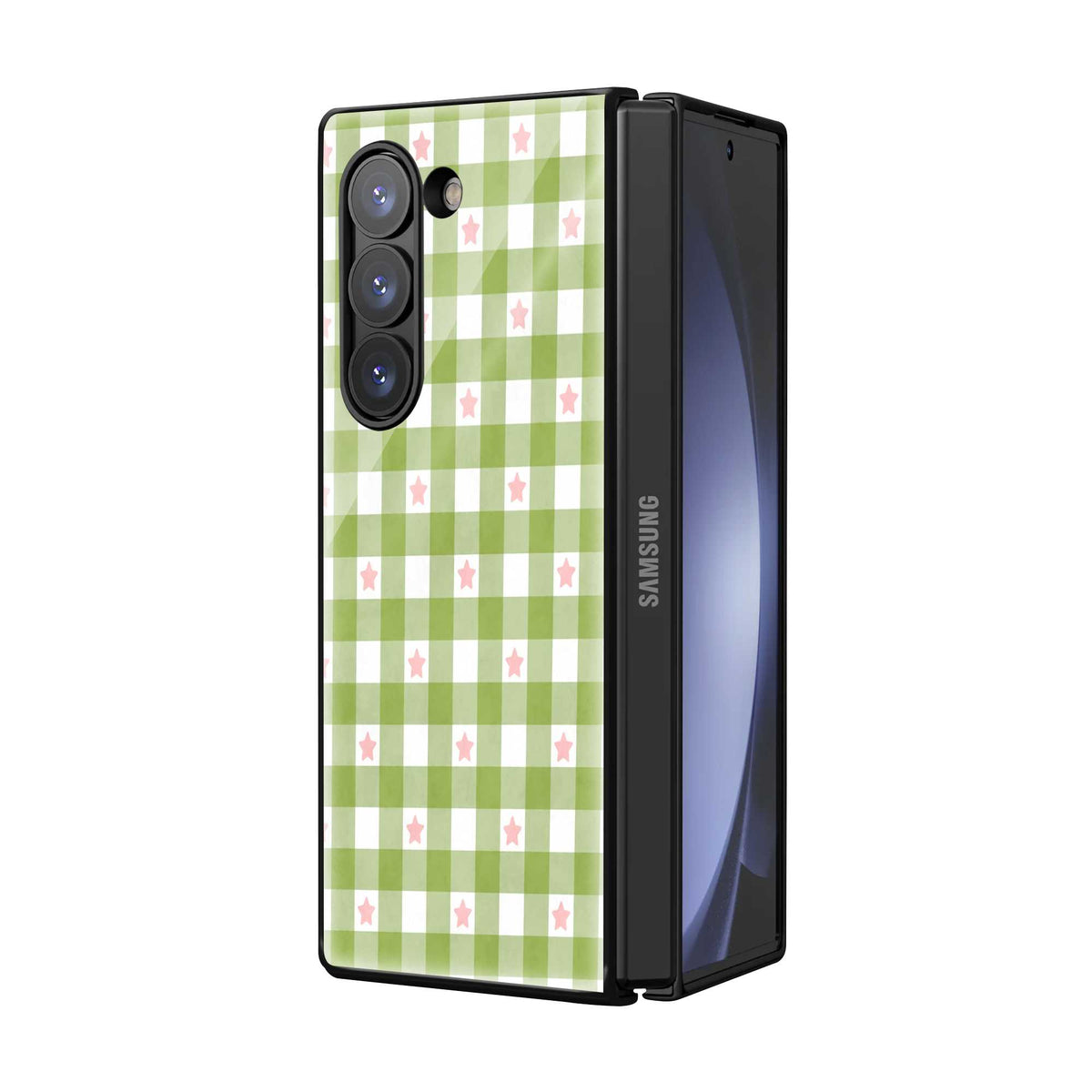 Meadow Stars Samsung Z Fold Glass Case