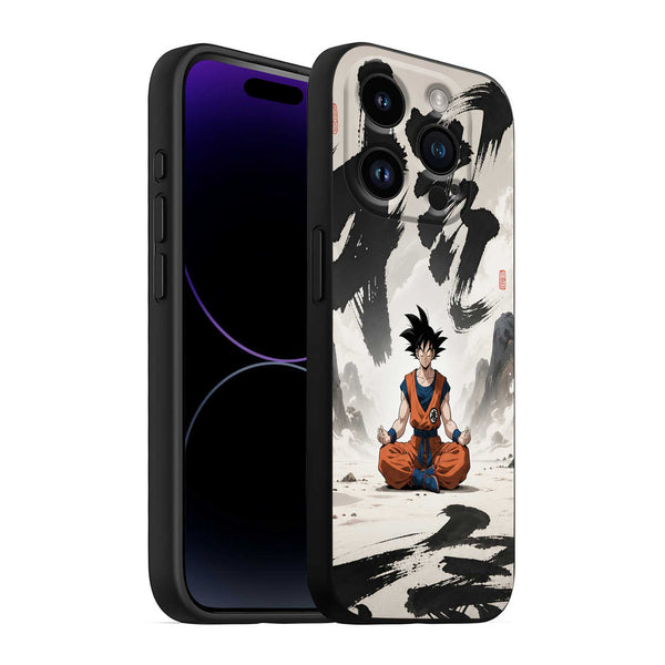 Meditating Goku Silicone Case