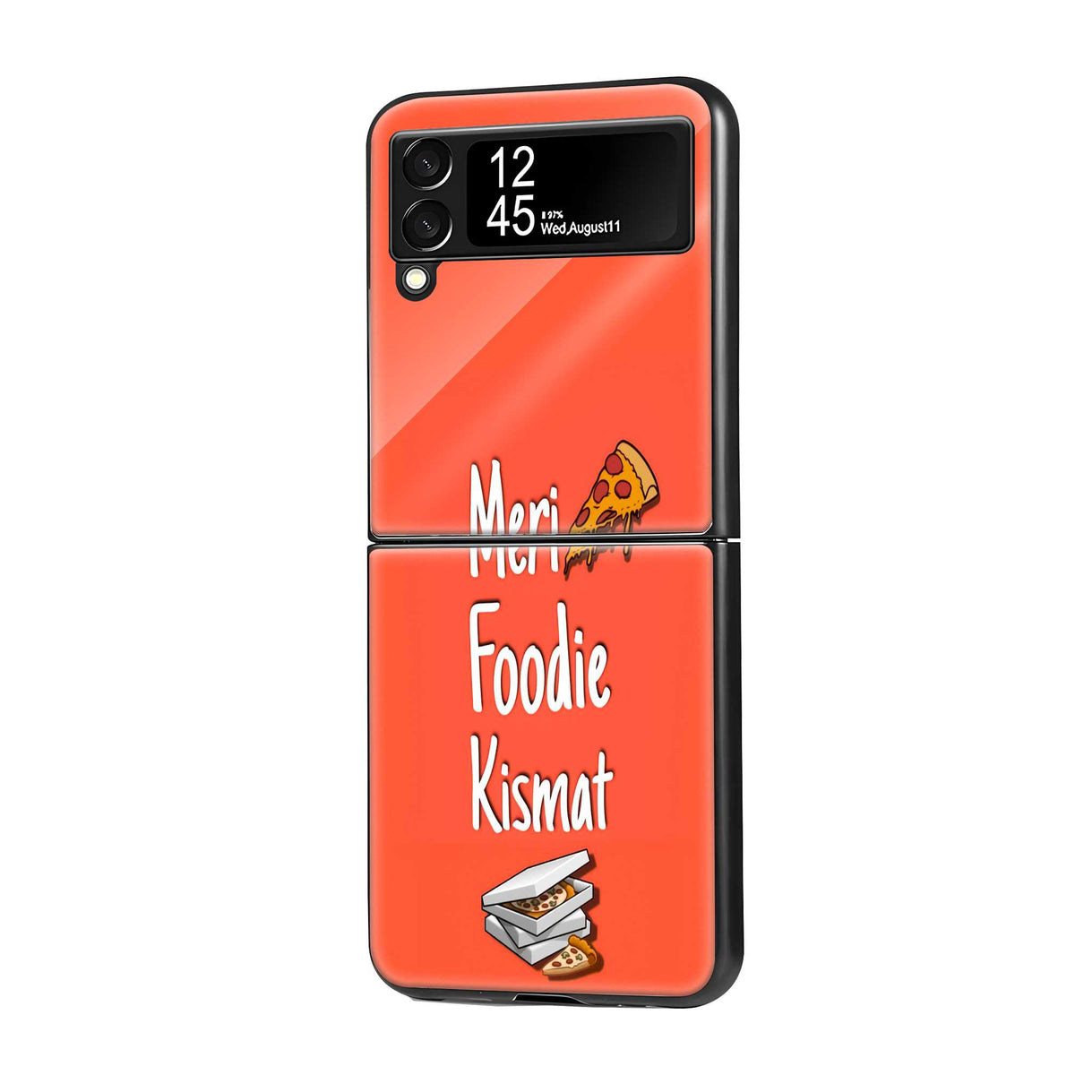 Meri Foodie Kismat Samsung Z Flip Glass Case