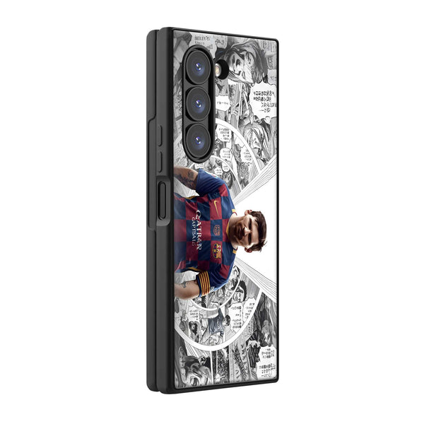 Messi Legacy Samsung Z Fold Glass Case