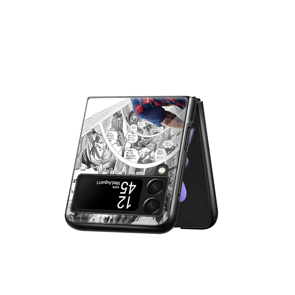 Messi Legacy Samsung Z Flip Glass Case