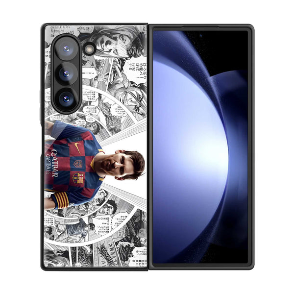Messi Legacy Samsung Z Fold Glass Case