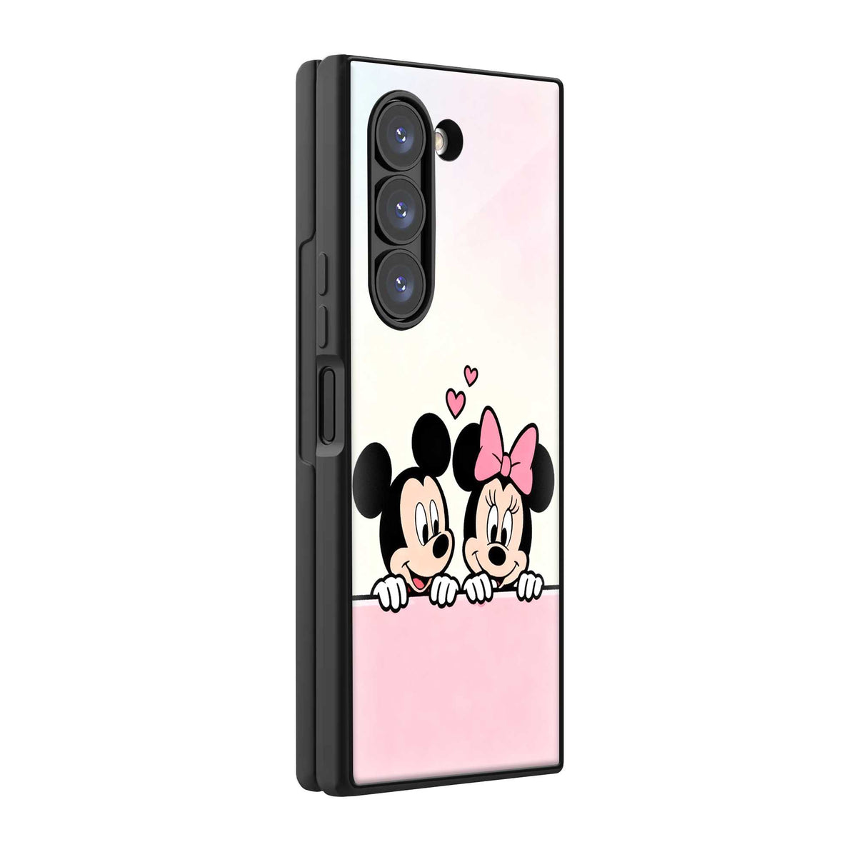 Mickey Minnie Love Samsung Z Fold Glass Case Main image