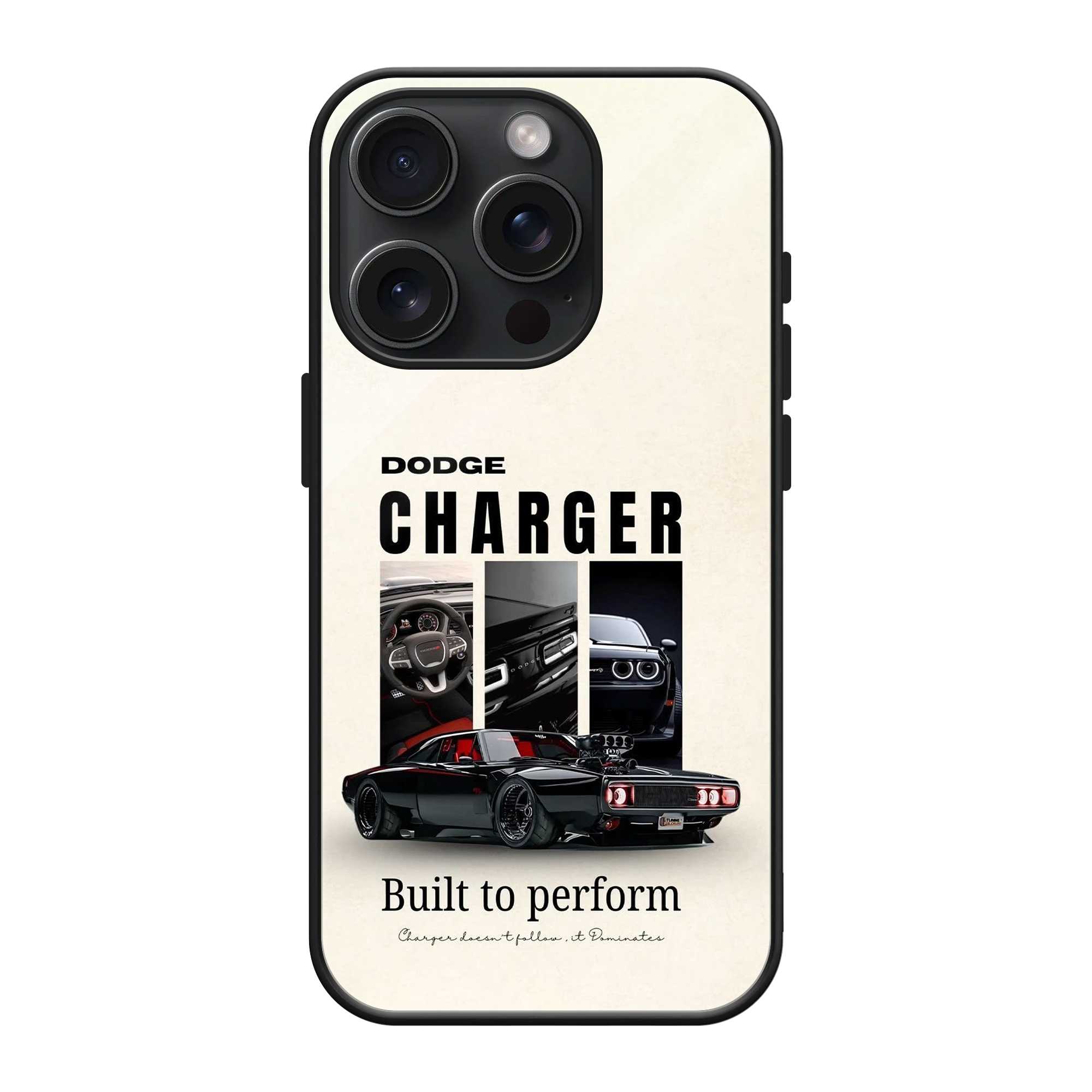 Midnight Charger Glass Case