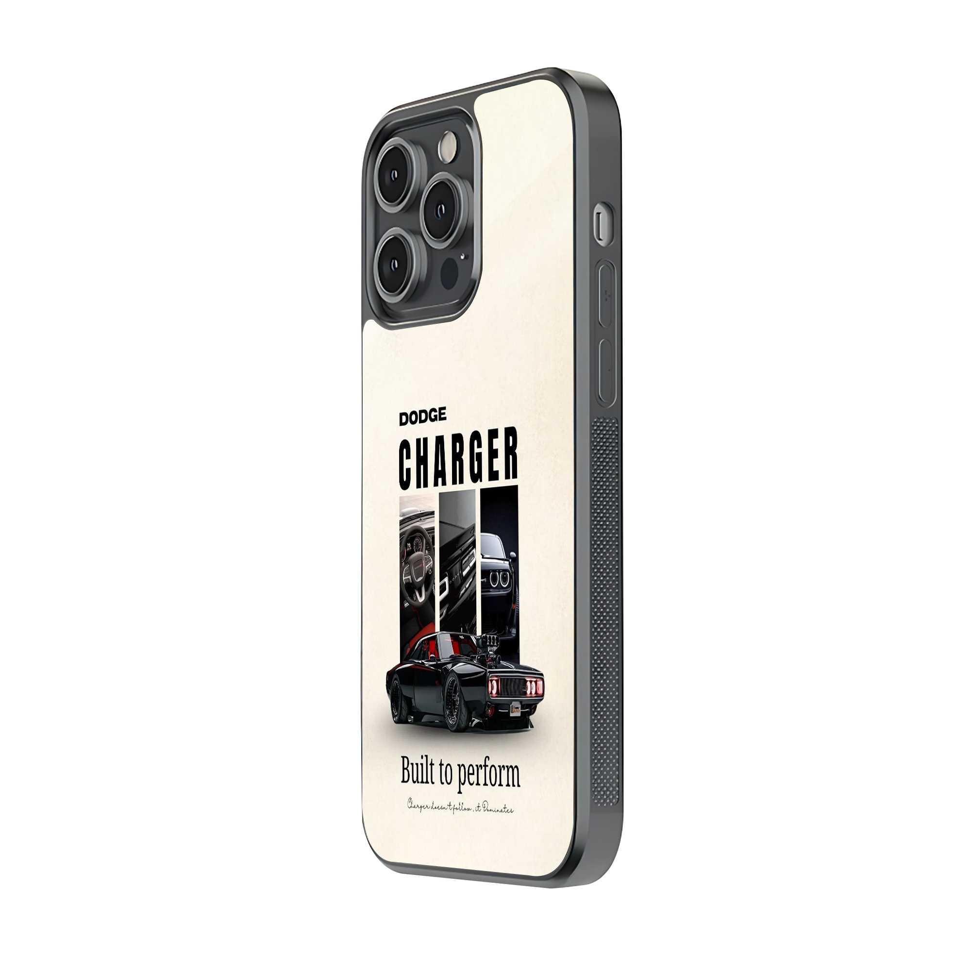 Midnight Charger Glass Case