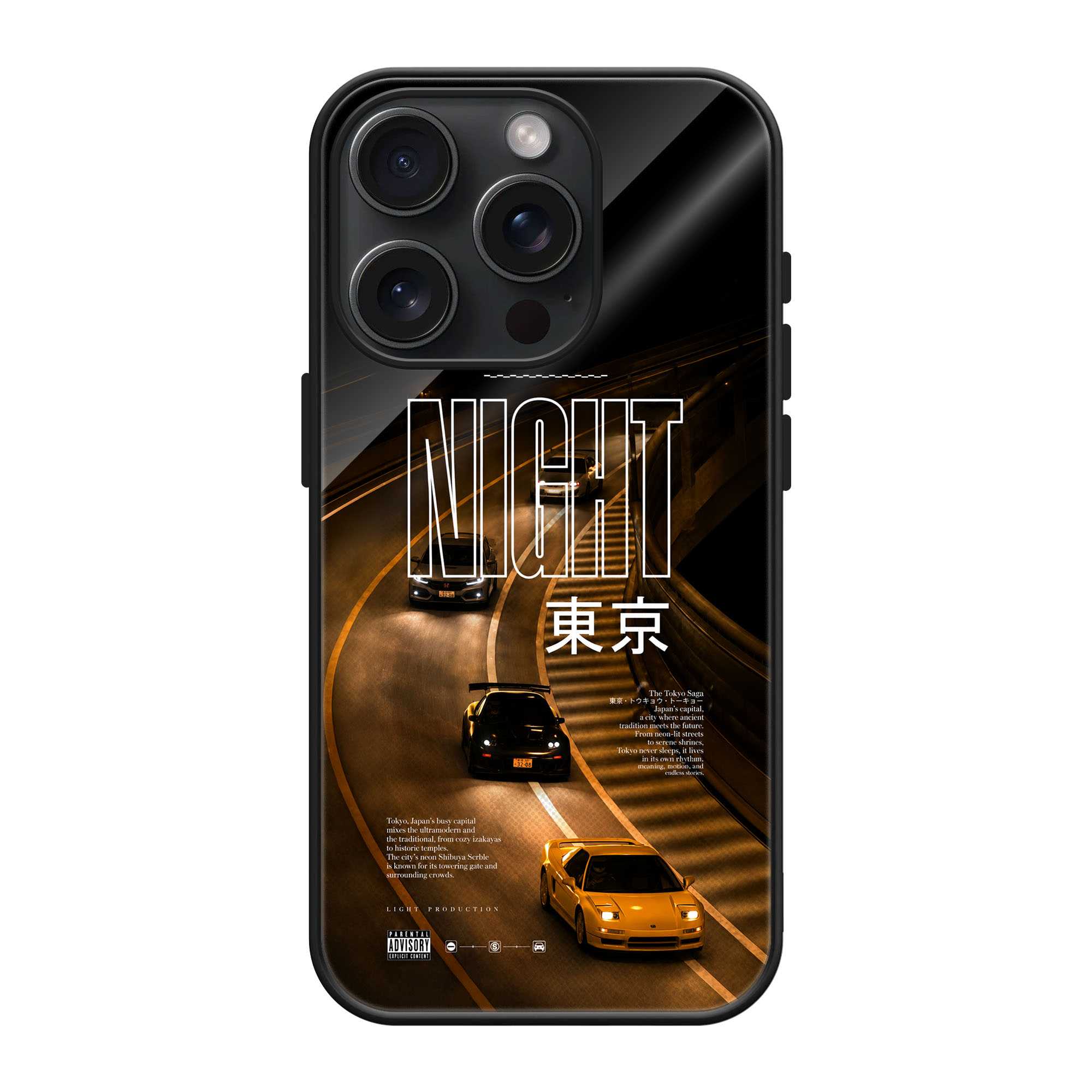 Midnight Cruise Glass Case