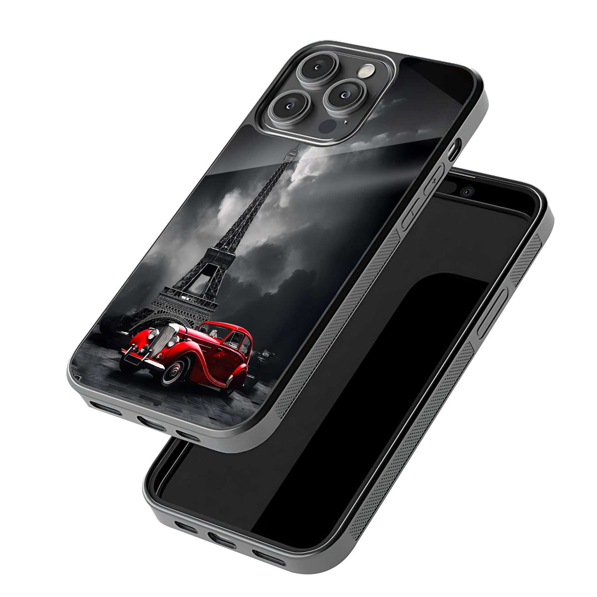 Midnight Eiffel Glass Case