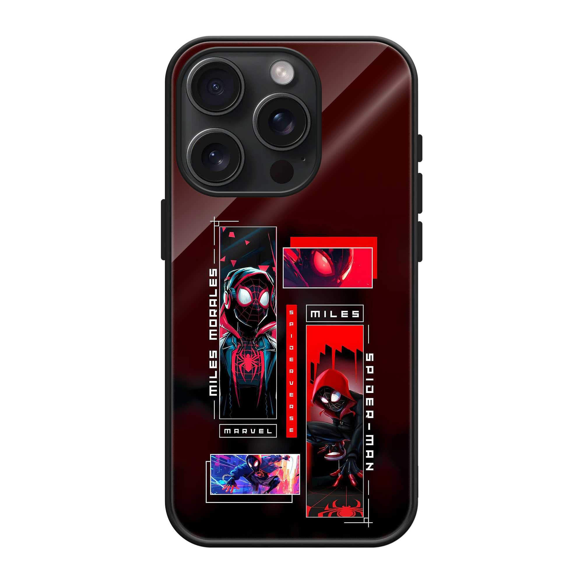 Miles Morales Glass Case Main image