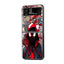 Miles Morales Street Samsung Z Flip Glass Case