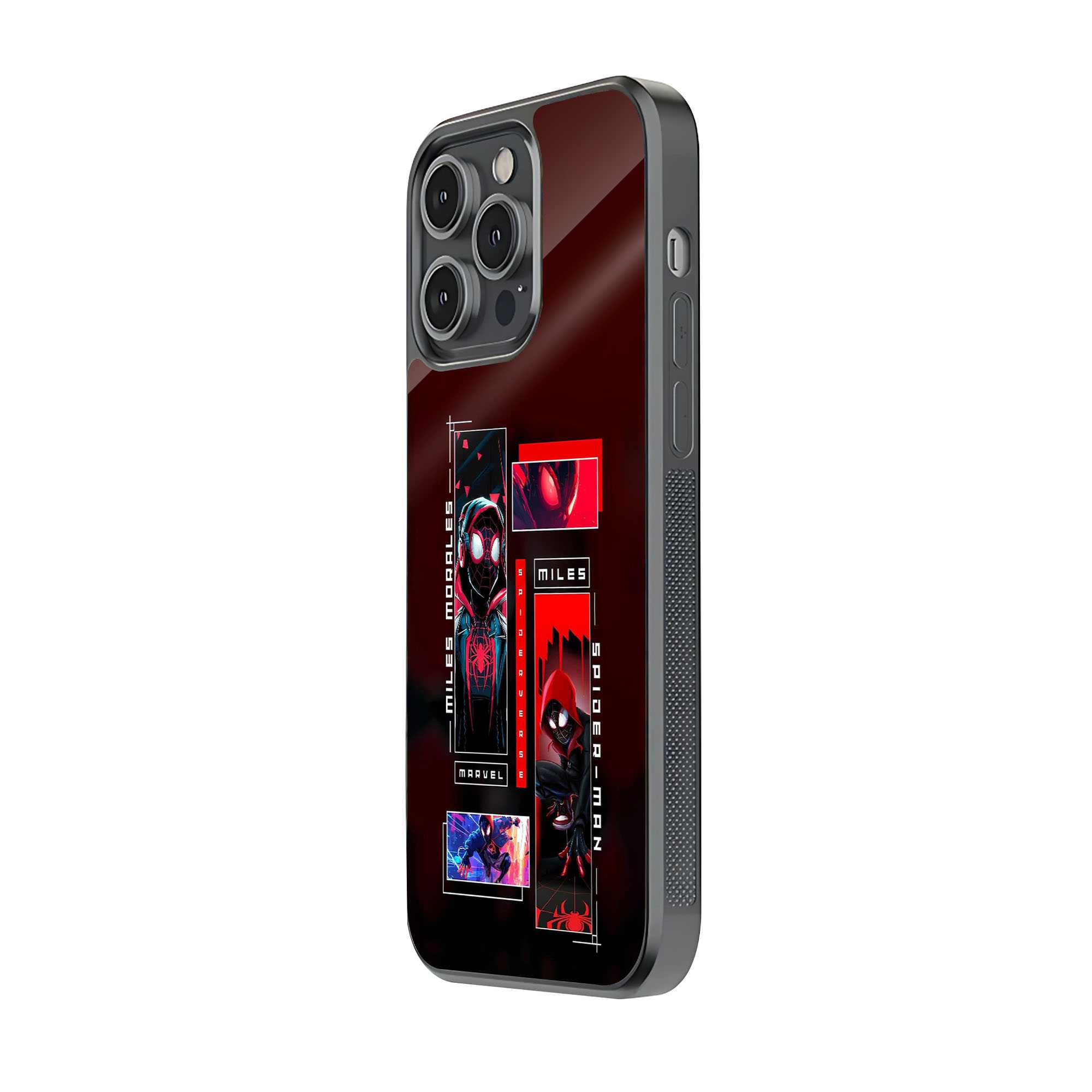 Miles Morales Glass Case