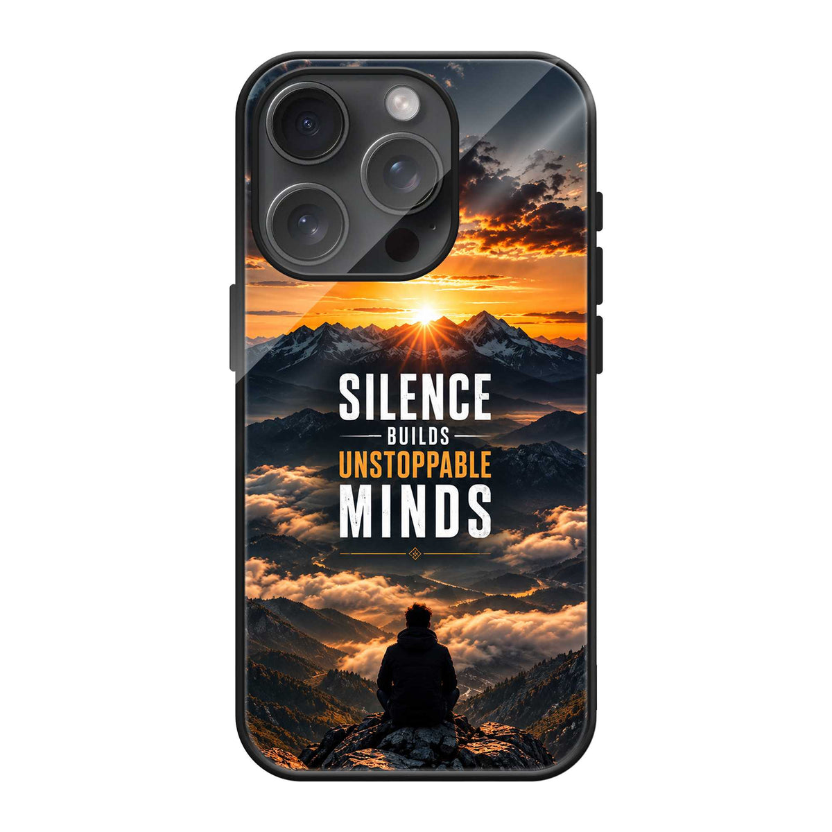 Mind Grid Glass Case