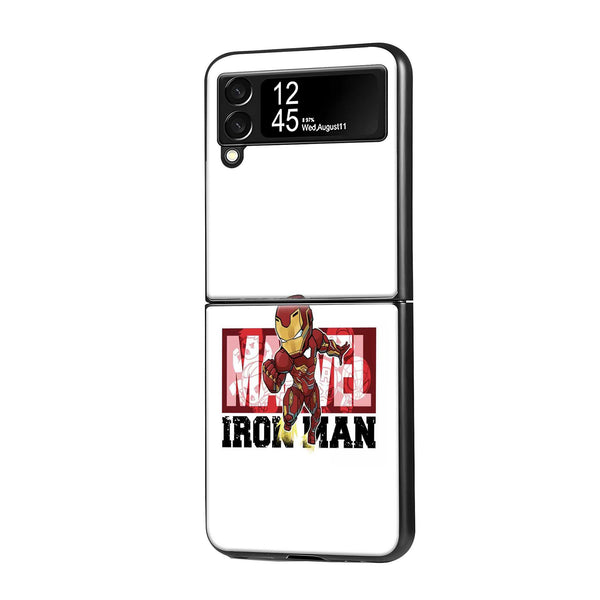 Mini Iron Samsung Z Flip Glass Case