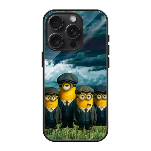 Minions Dark Squad Glass Case