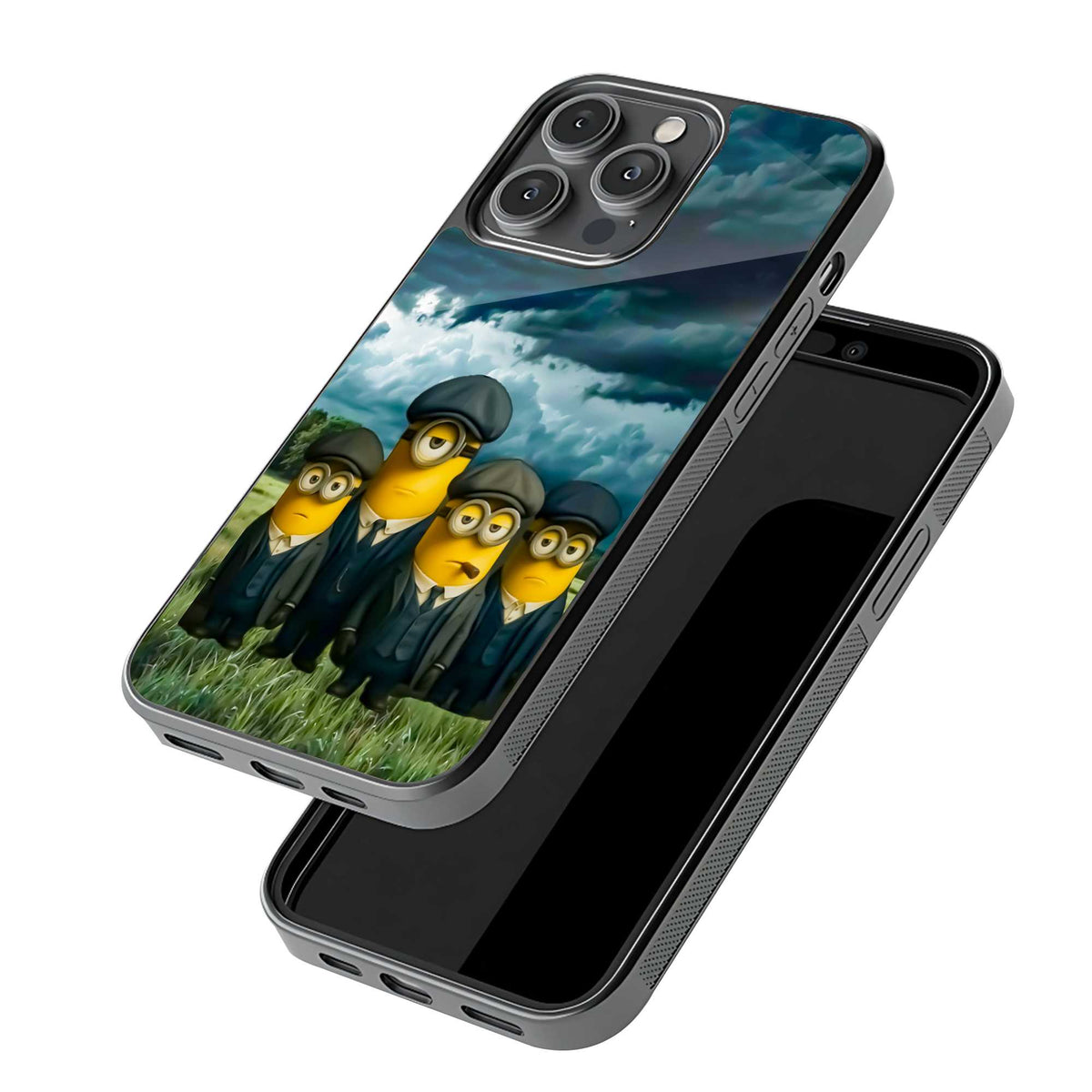 Minions Dark Squad Glass Case