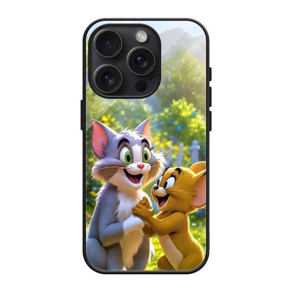 Mischief & Friendship Glass Case