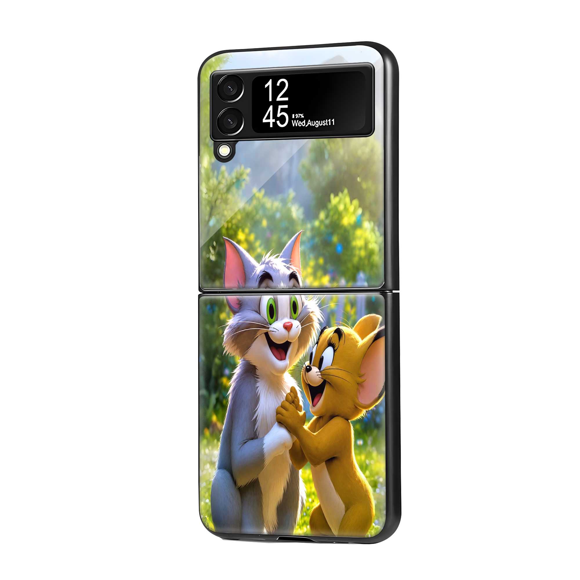 Mischief & Friendship Samsung Z Flip Glass Case