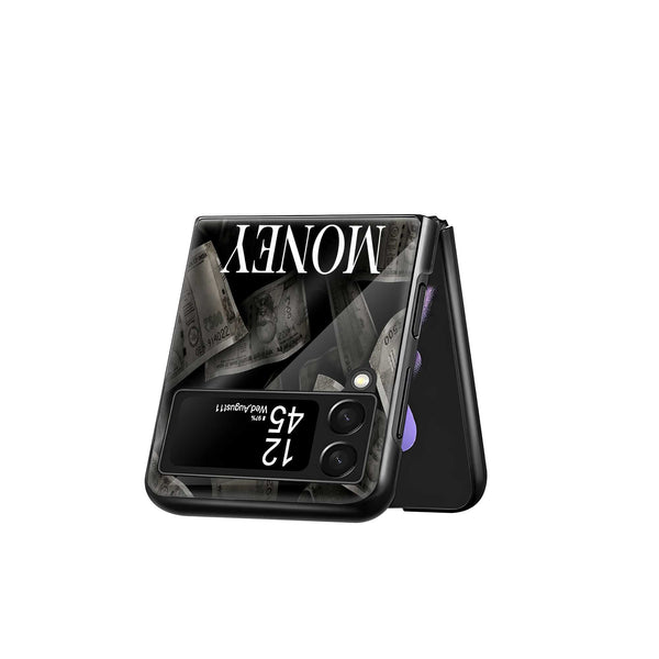 Money Talks Samsung Z Flip Glass Case