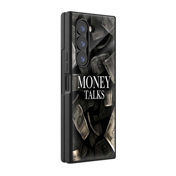 Money Talks Samsung Z Fold Glass Case