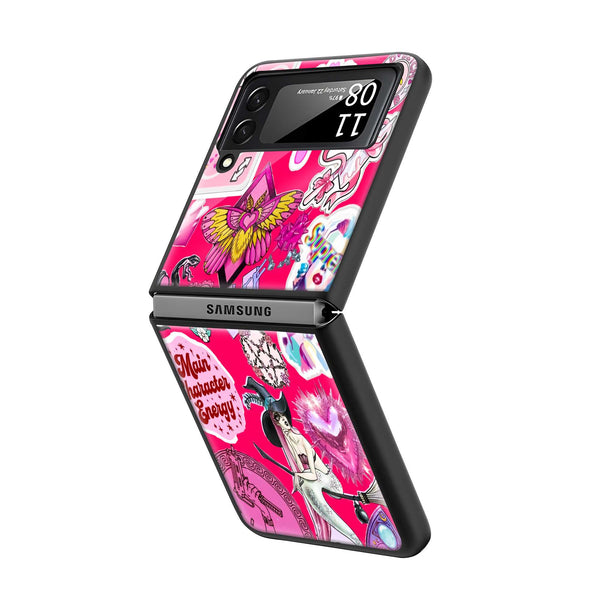Monroe Pop Art Samsung Z Flip Glass Case