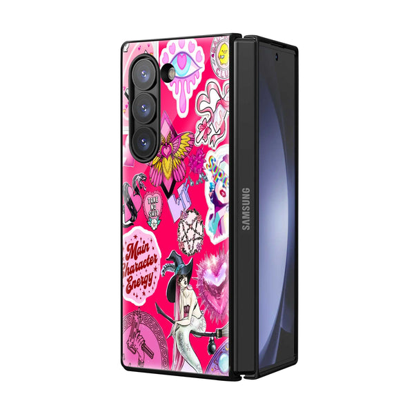 Monroe Pop Art Samsung Z Fold Glass Case