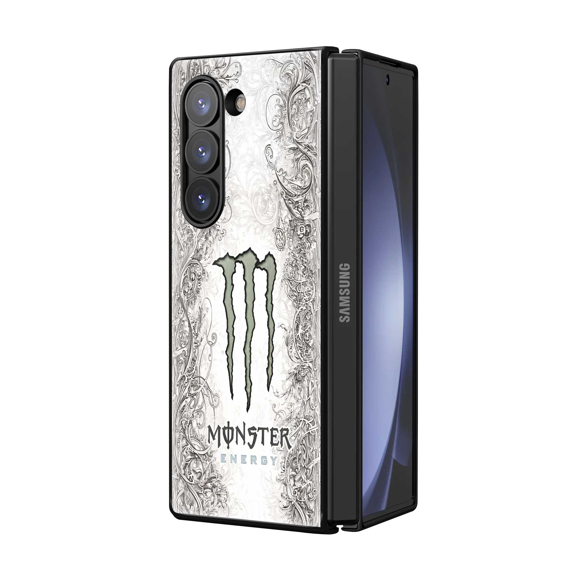 Monster Mode Samsung Z Fold Glass Case