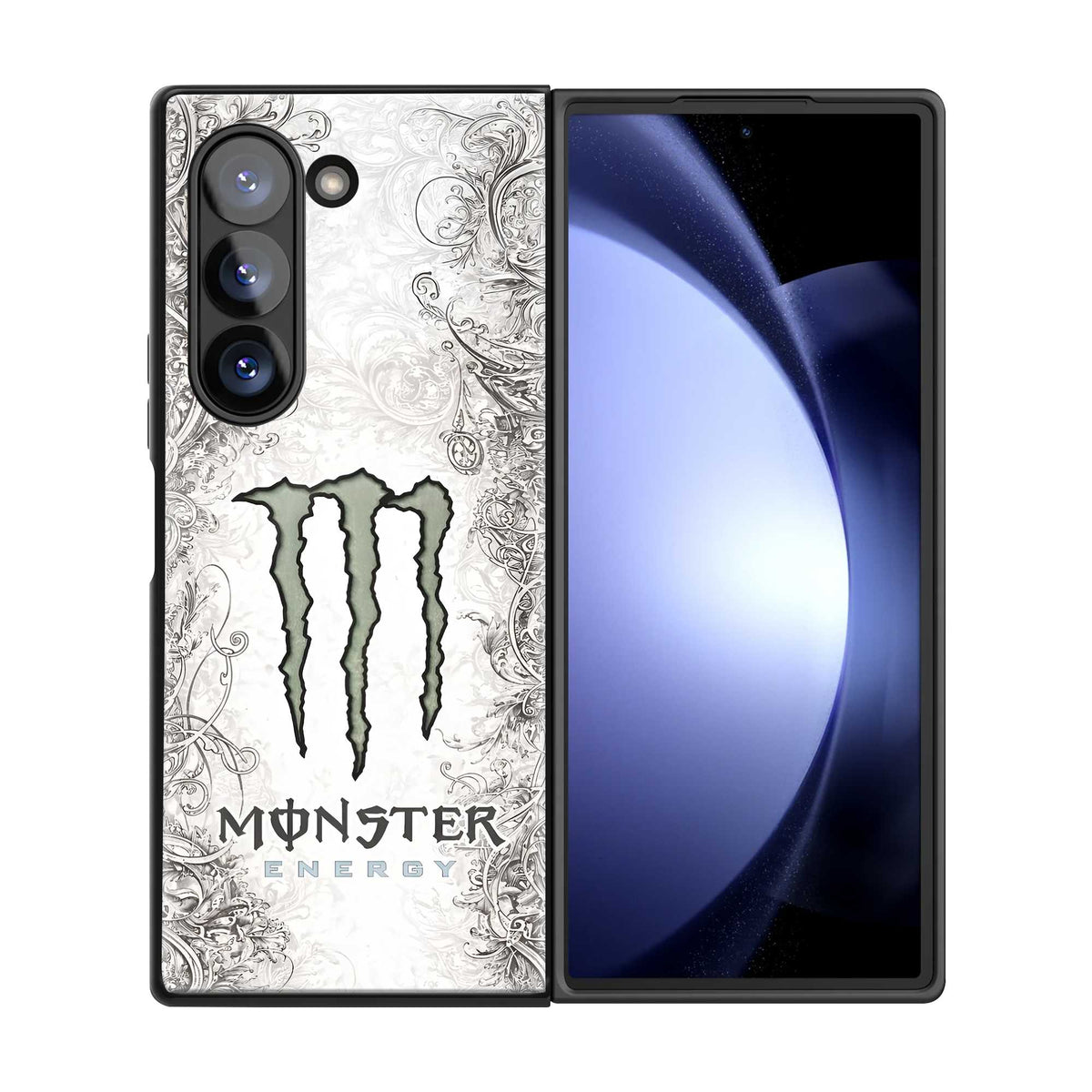 Monster Mode Samsung Z Fold Glass Case