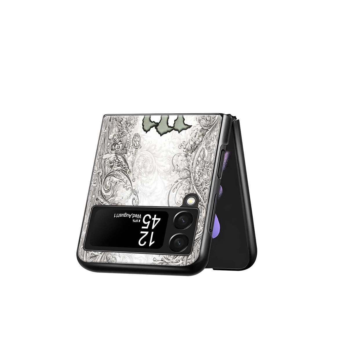 Monster Mode Samsung Z Flip Glass Case