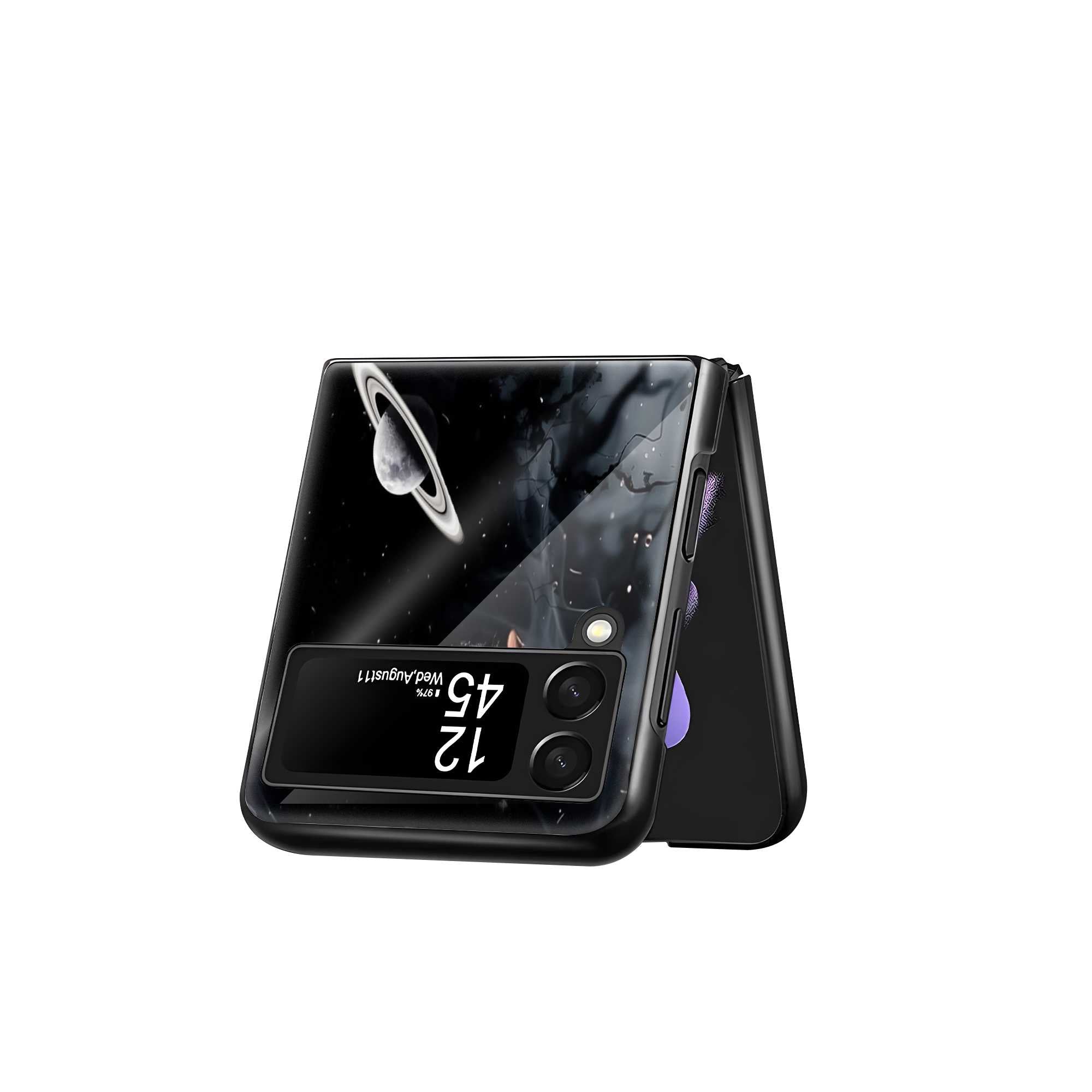 Moon Keeper Samsung Z Flip Glass Case