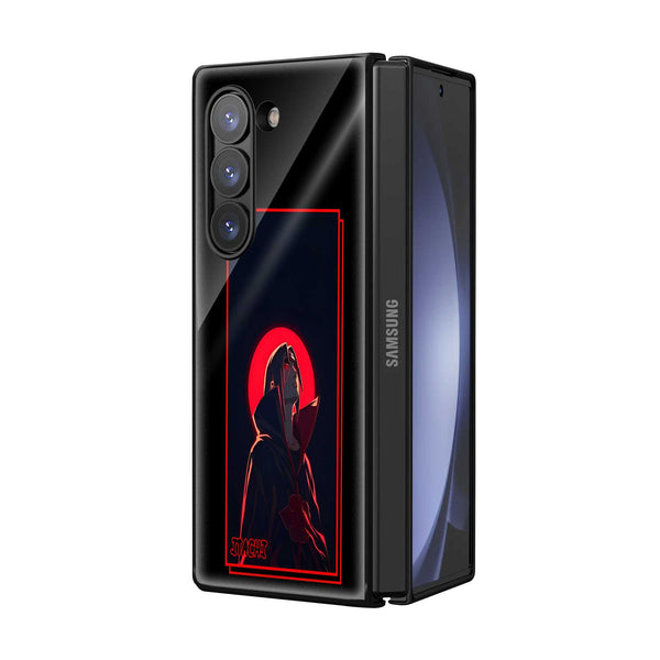Moonlit Itachi Samsung Z Fold Glass Case