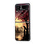 Moonlit Sakura Samsung Z Flip Glass Case